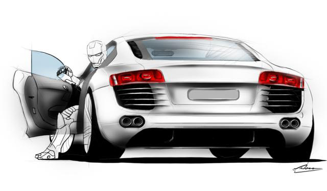 Marco Orlando - Tony Stark And His Audi R8