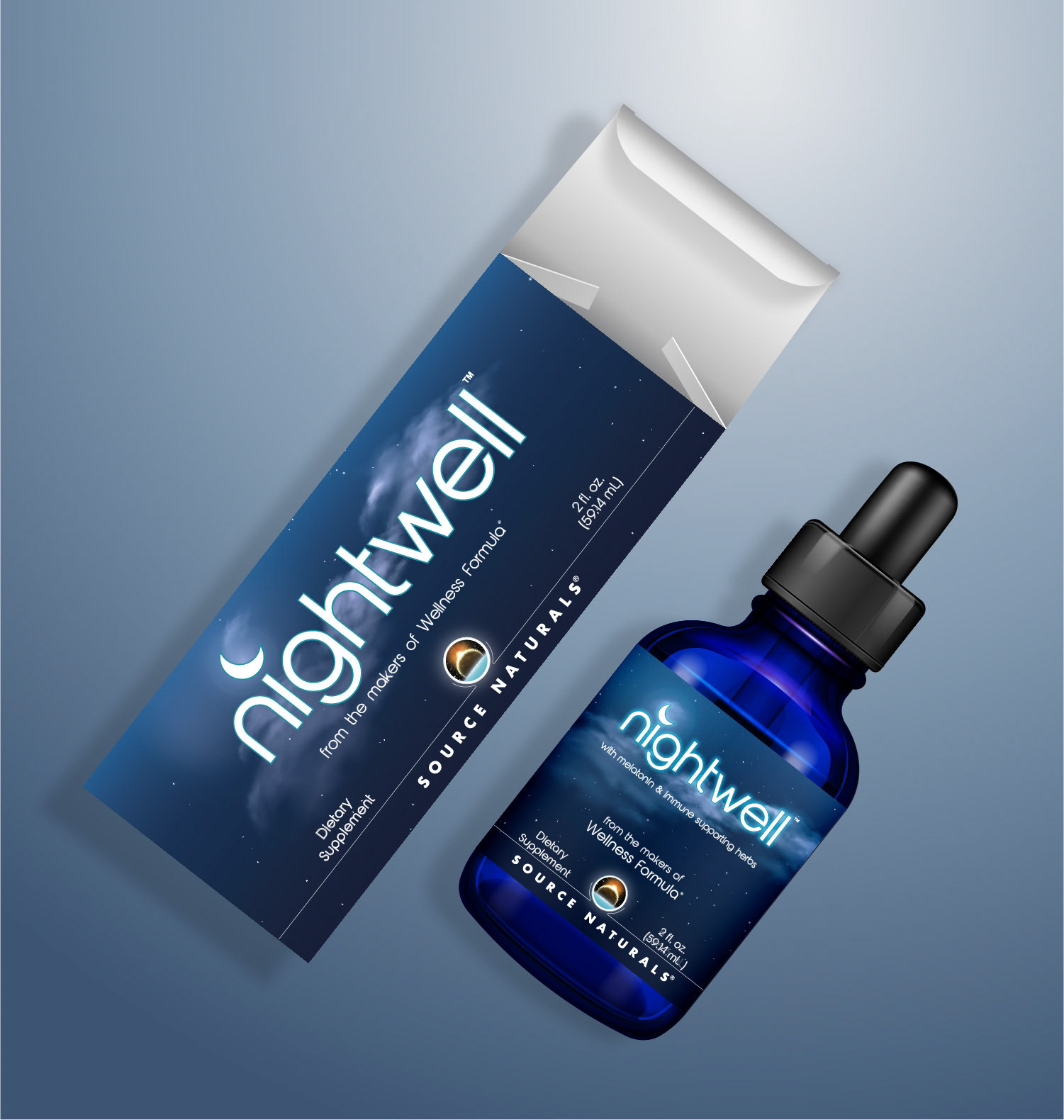 Source Naturals® Nightwell™ Bottle & Box