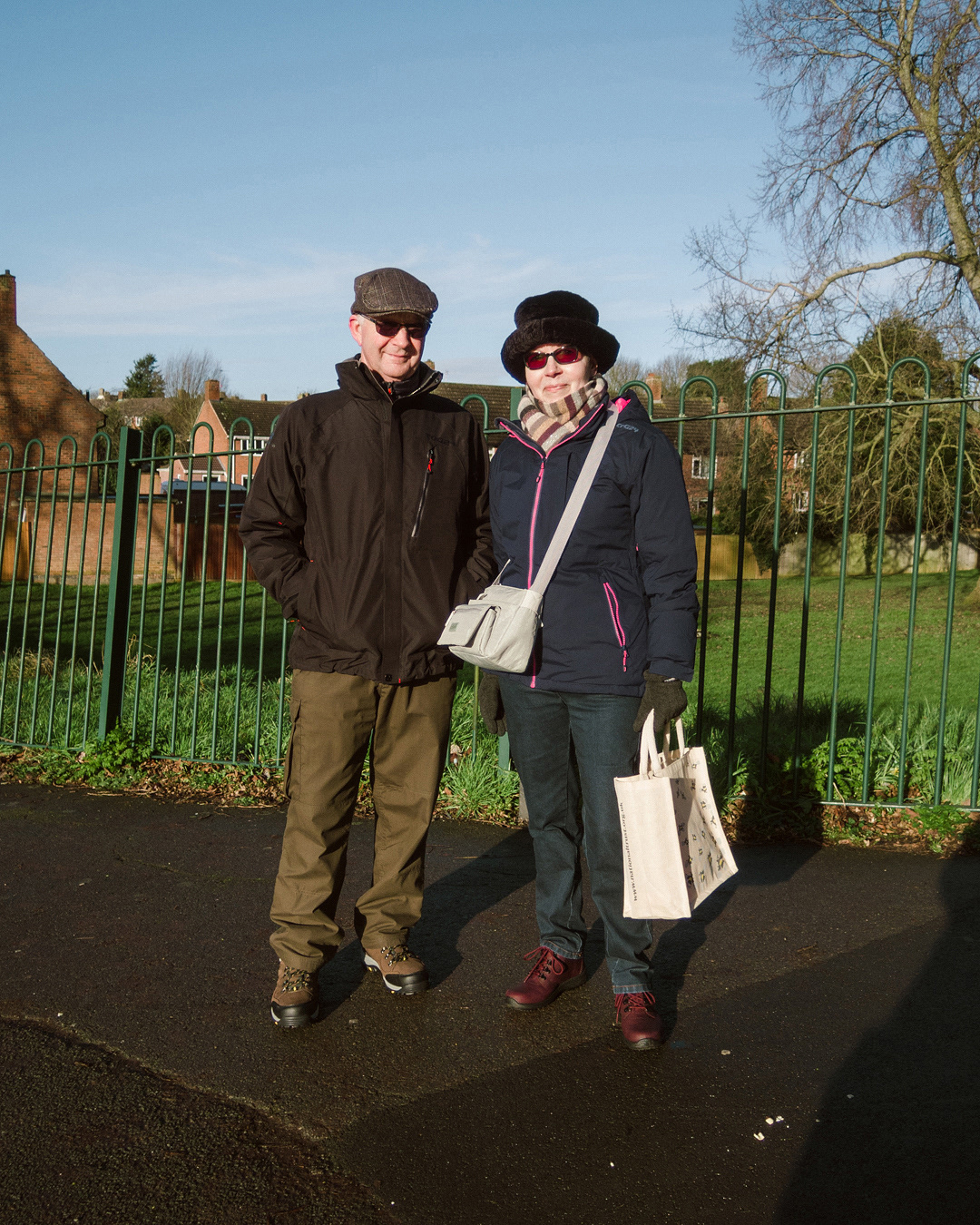 Day 038 / Tony & Margaret “Generally I hope things sort themselves out within the political spectrum. Just anything for a bit of continuity really.” (Tony) “A good deal on the country's exports / imports and something to happen with the money. Better interest rates, that sort of thing for us now as we're getting older, that is our main thing.” (Margaret)