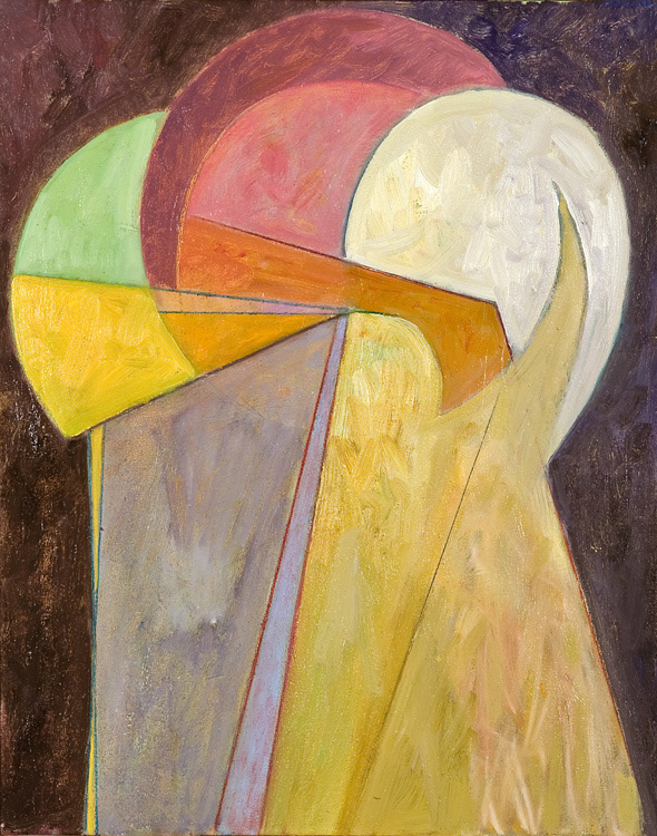 Something About J. Du Pré (2010) Oil on canvas, 20 x 16 inches