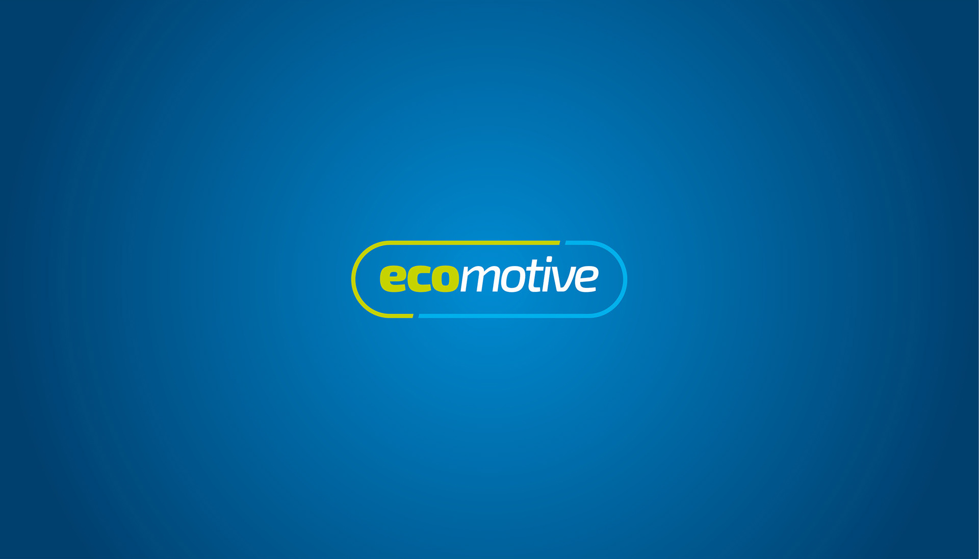 Image of eco-motive logo design