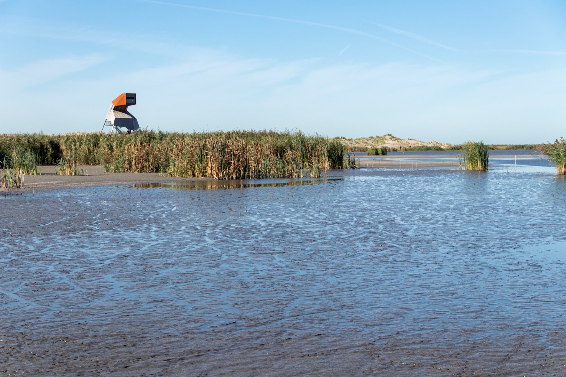 En over het water