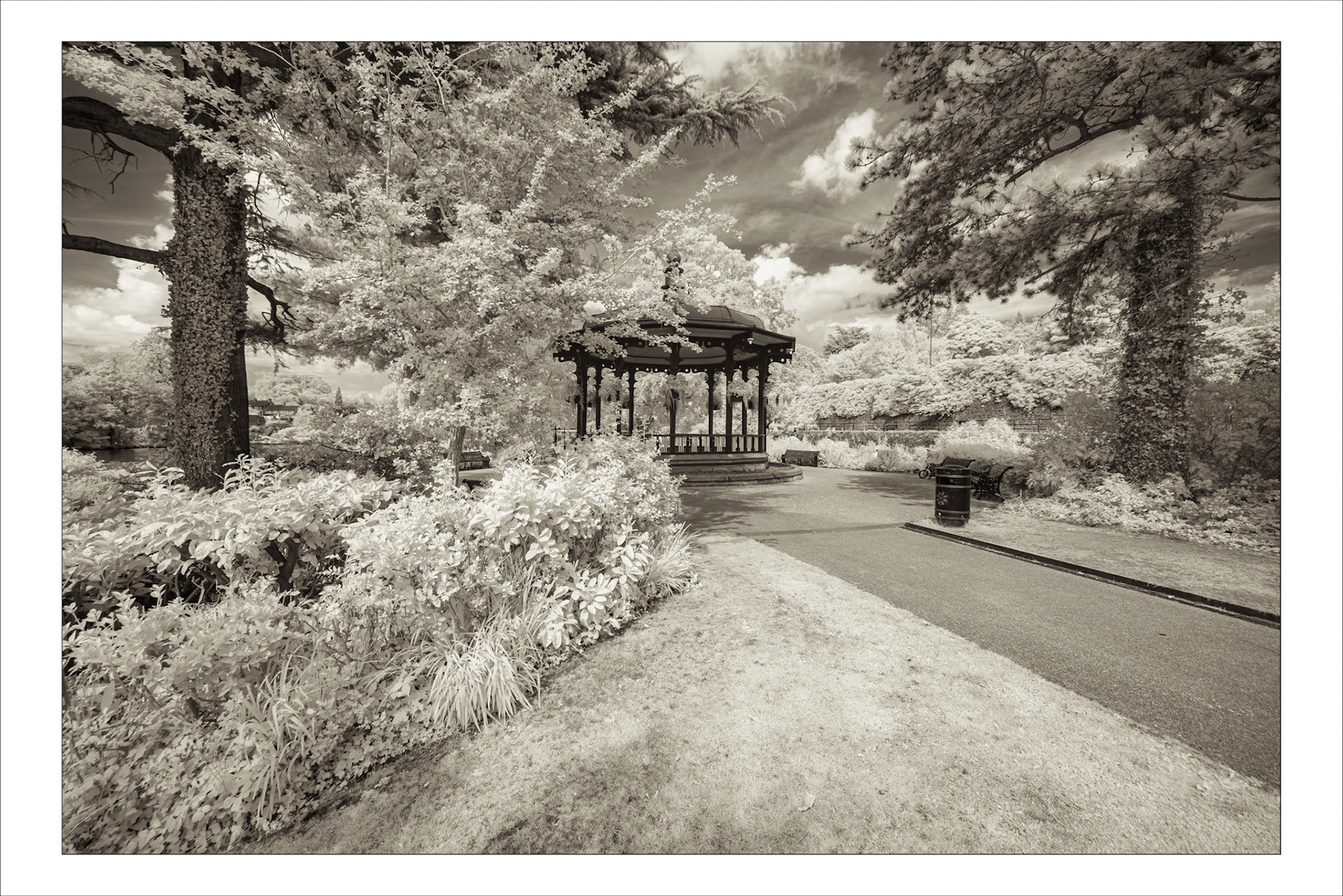 Bandstand at Belper riverside
