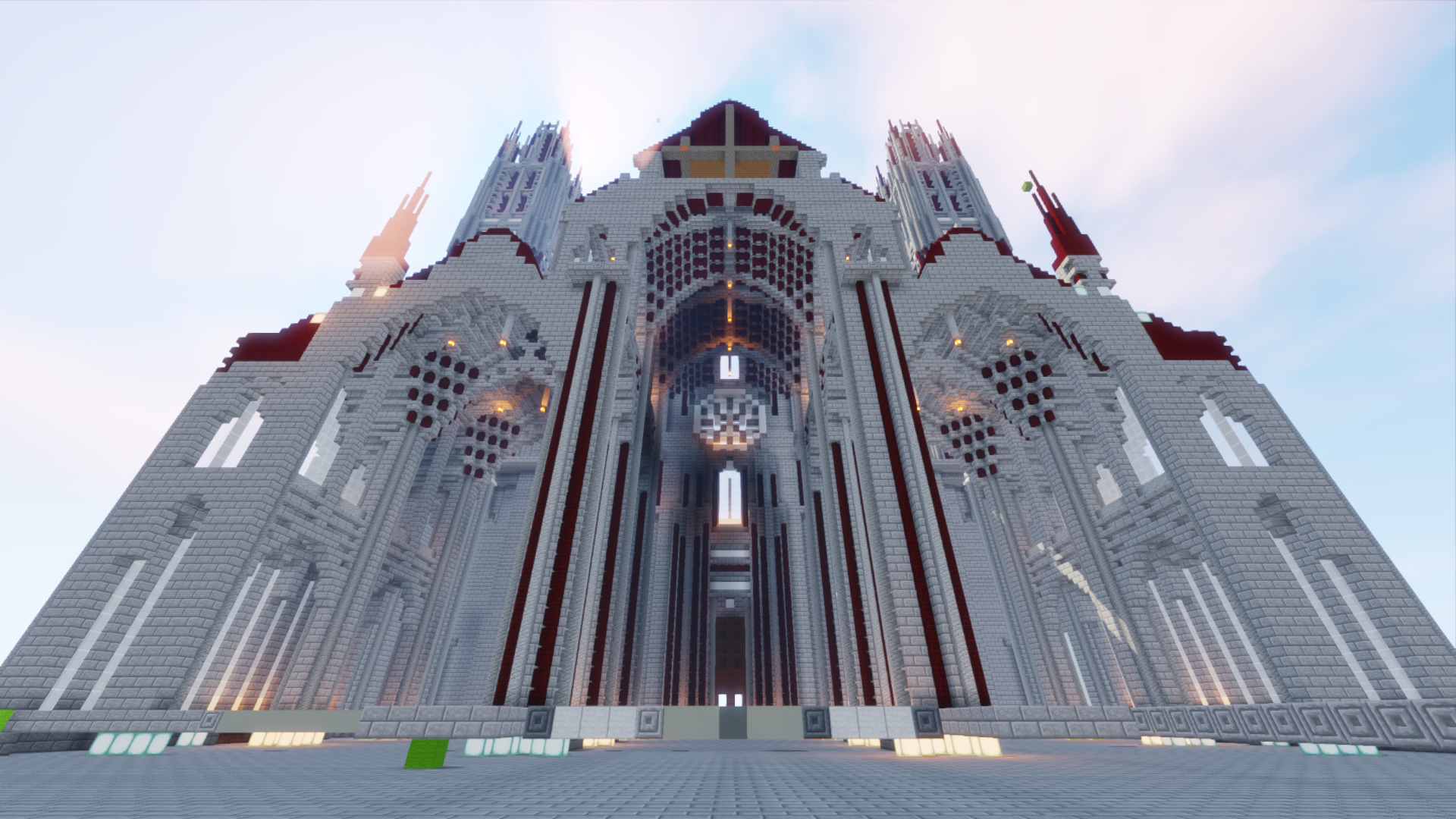 Voici le modèle de structure de toute la cathédrale