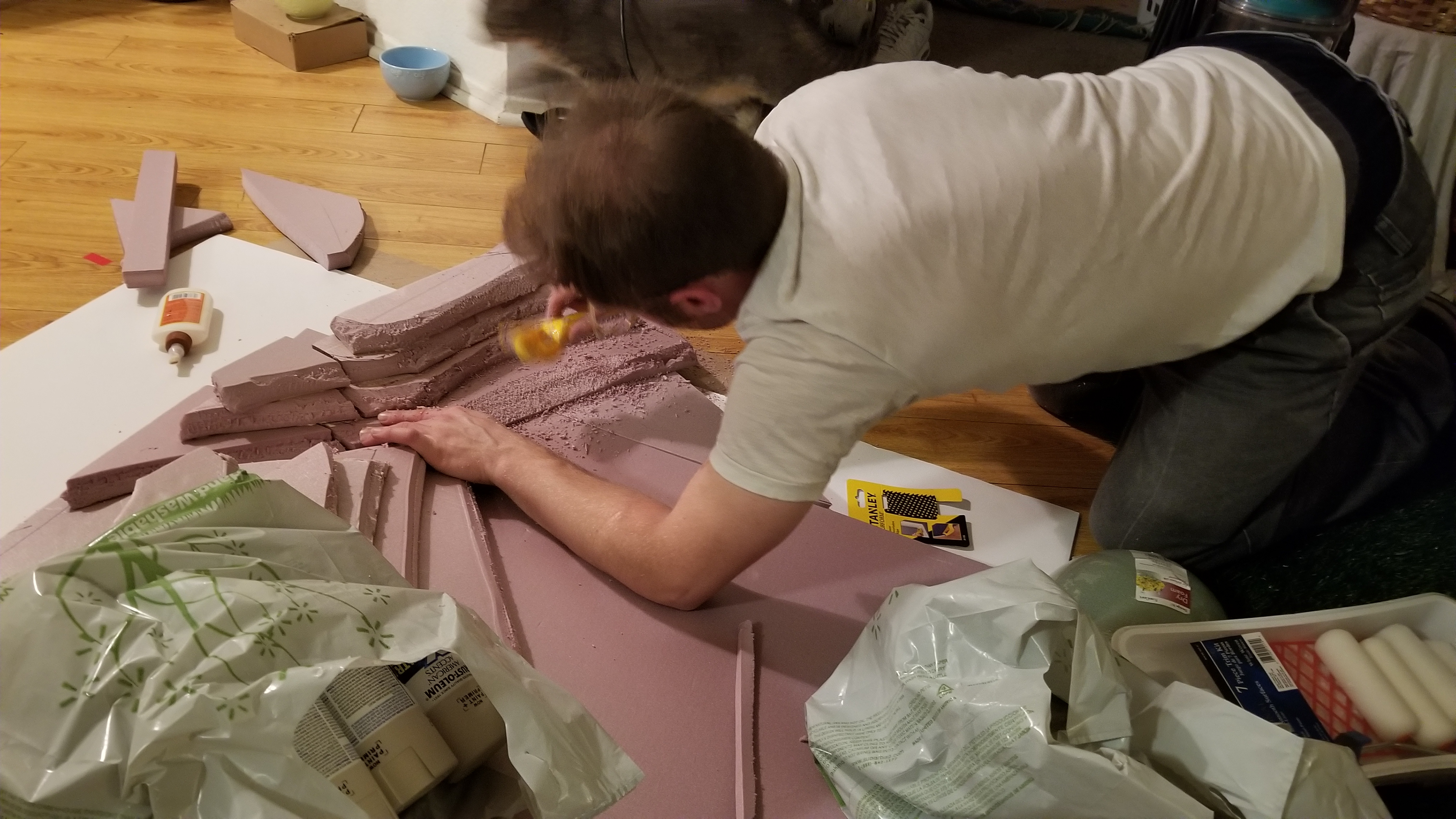 Pink Foam!