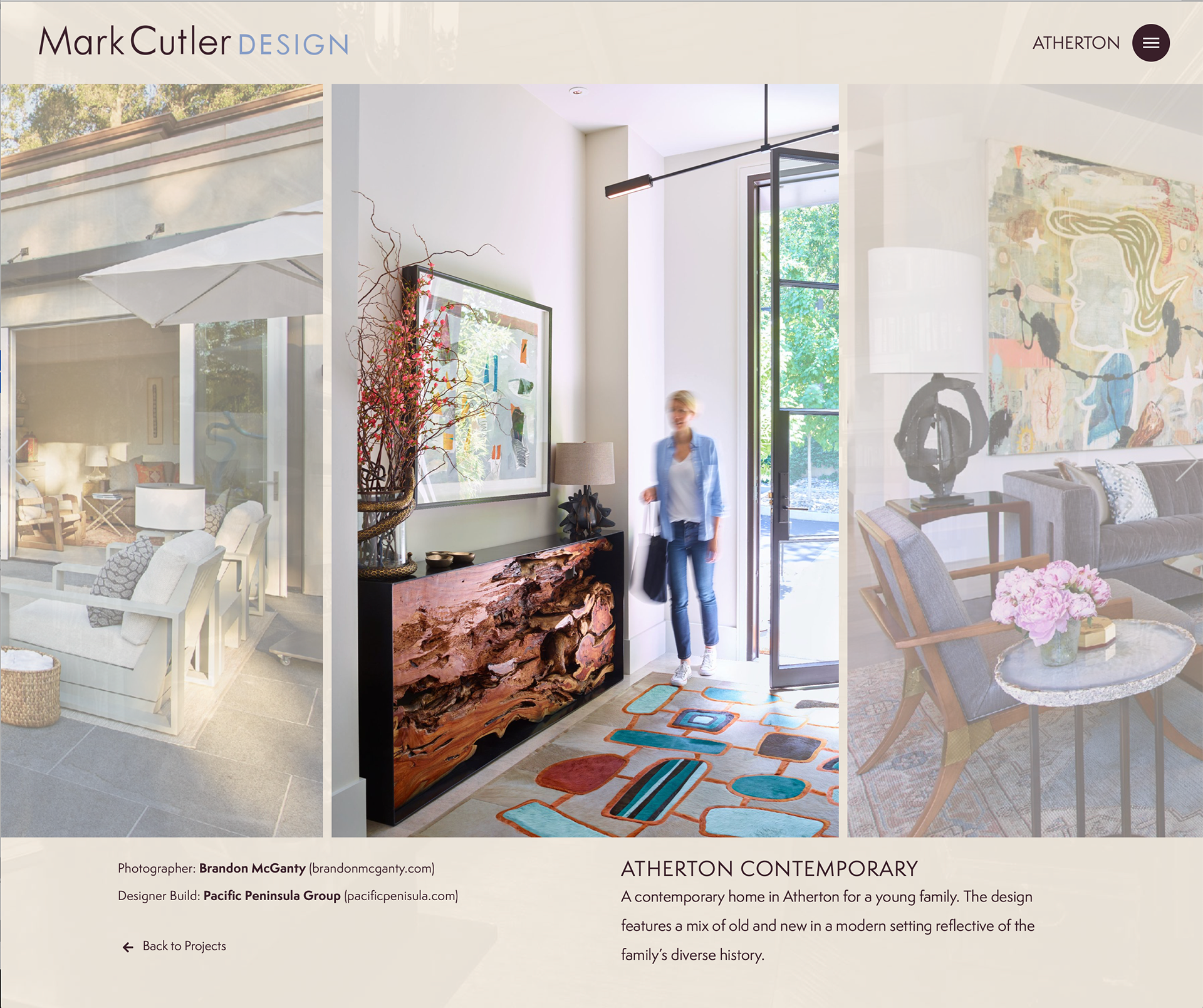 Mark Cutler Design Website
