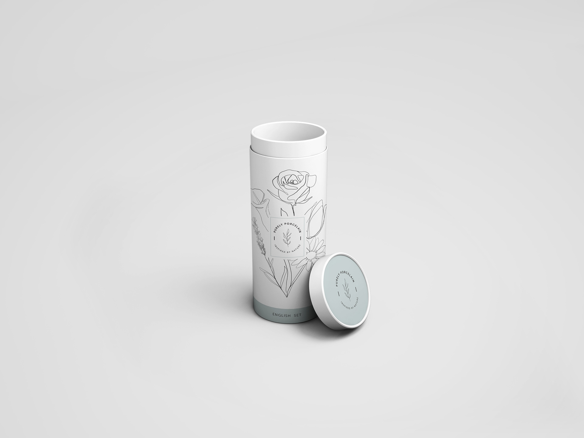 Packaging tube for diffuser sticks