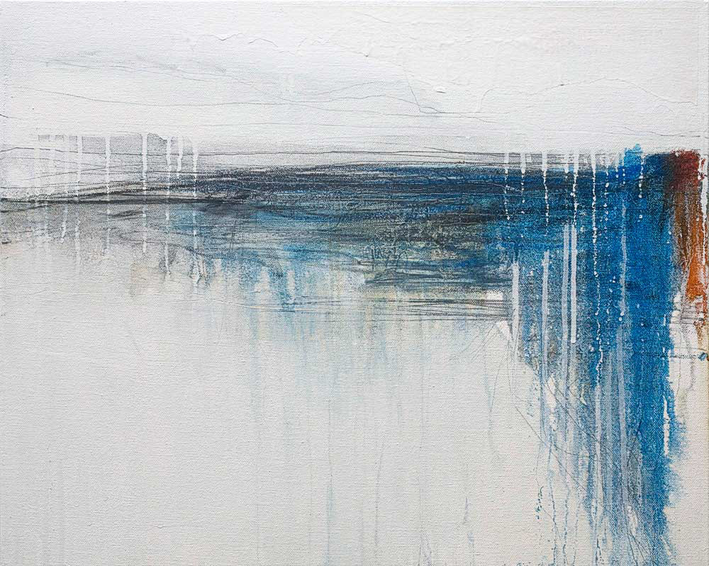 Just / September 2011 / Mixed media on canvas / 40x50cm / 16x20in / Sold