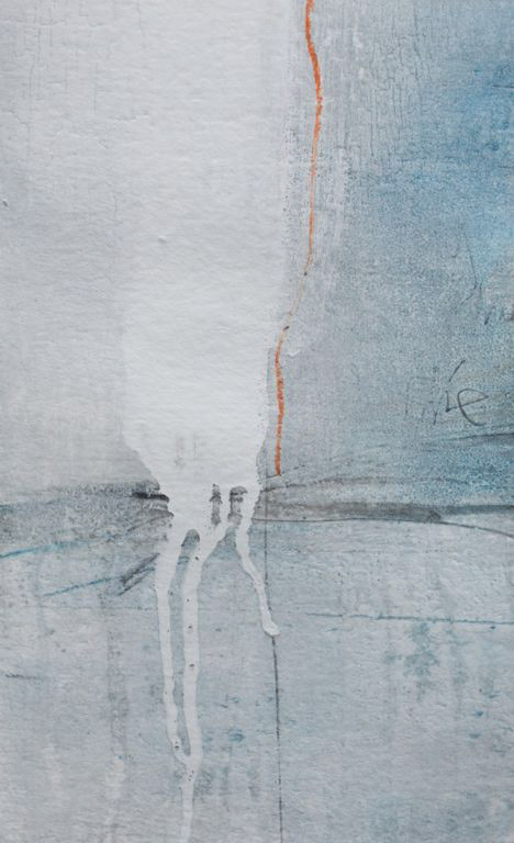 Which way / Mixed media on paper / 22x13cm / Sold
