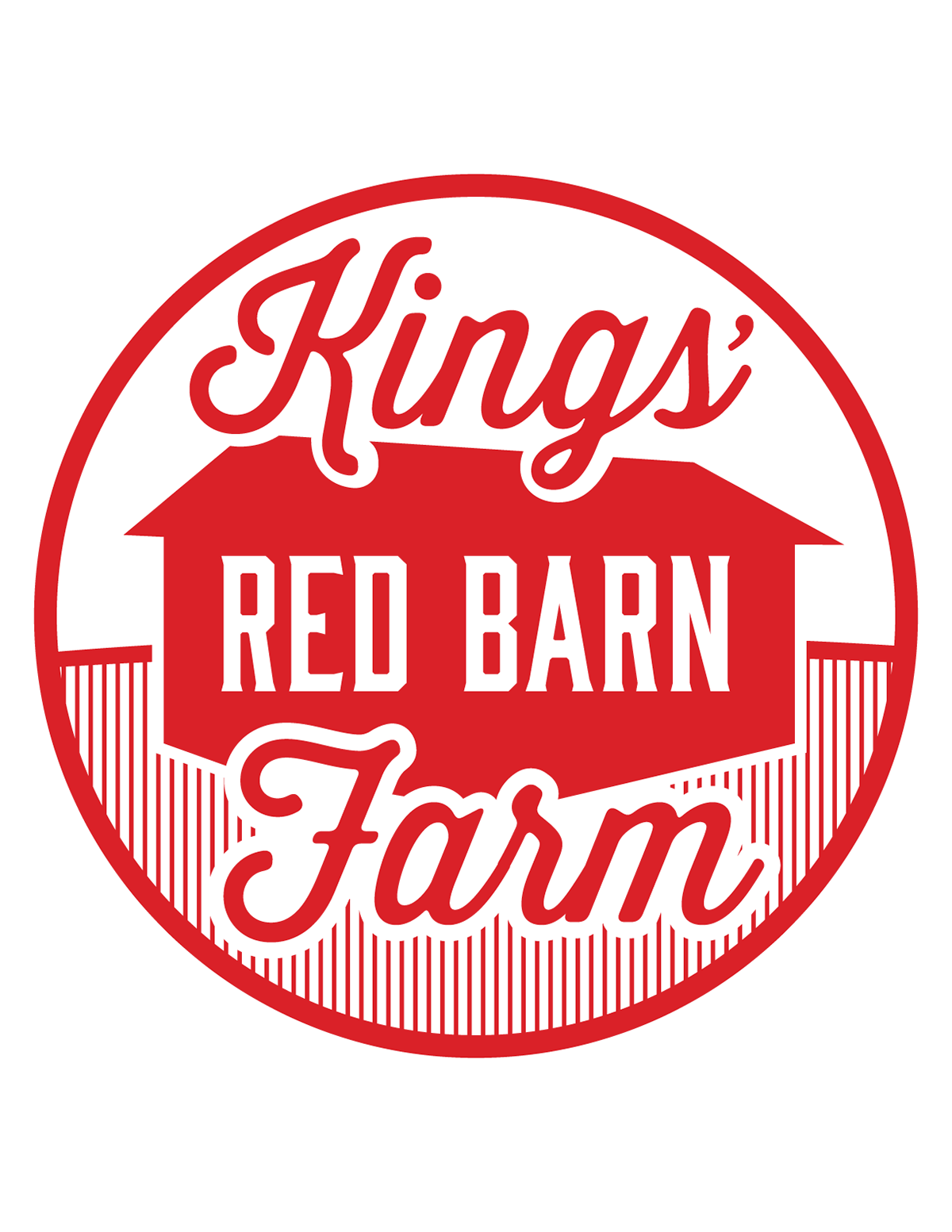 CreativeJake Weien The Kings' Red Barn Farm Logos