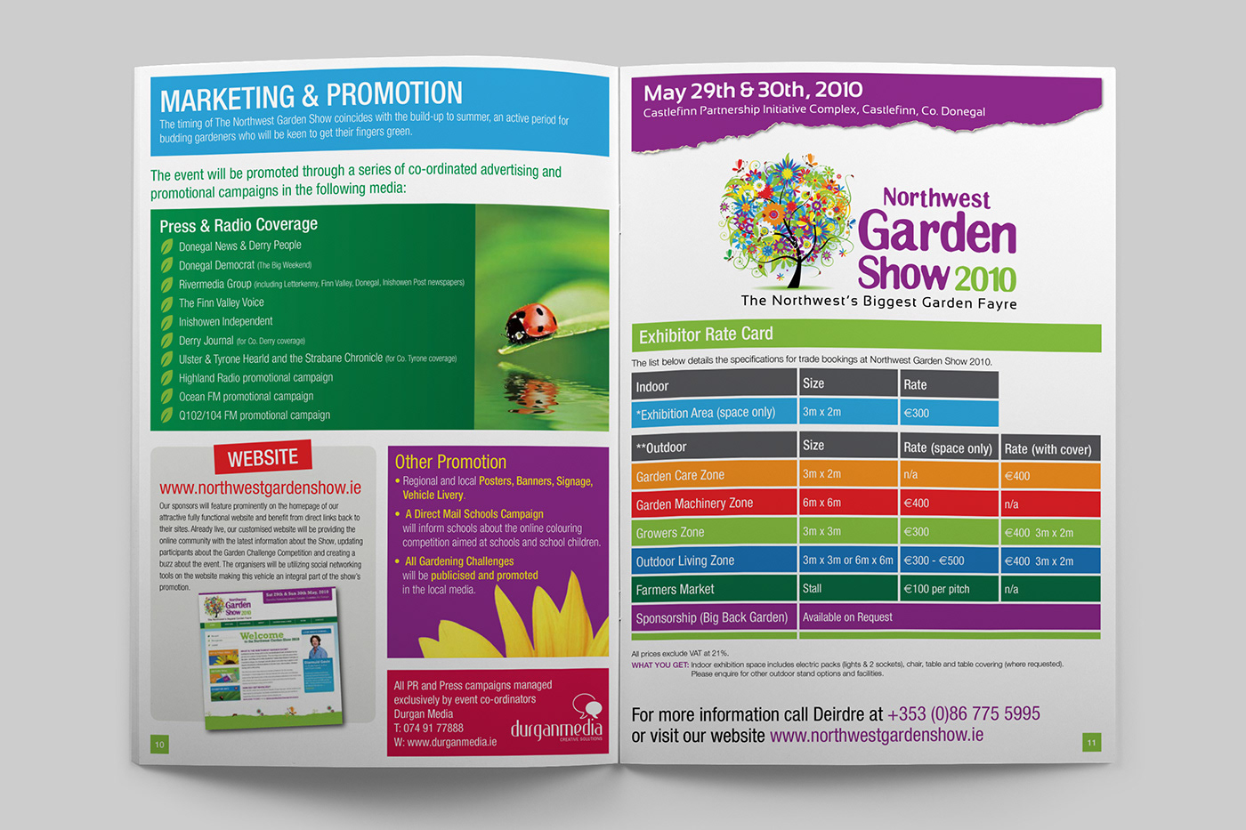 www.annemcloone.ie Northwest Garden Show A4 Brochure