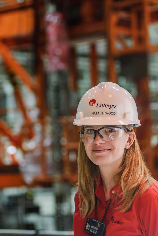 Natalie Wood, engineer at the River Bend Nuclear Generating Station, St. Francisville, LA, May 4, 2011