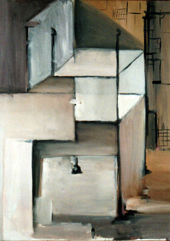 Cot, 2001. Oil on canvas