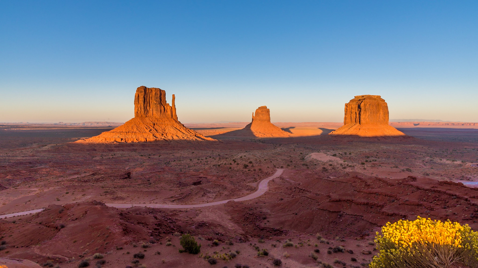 016 Monument valley au crépuscule