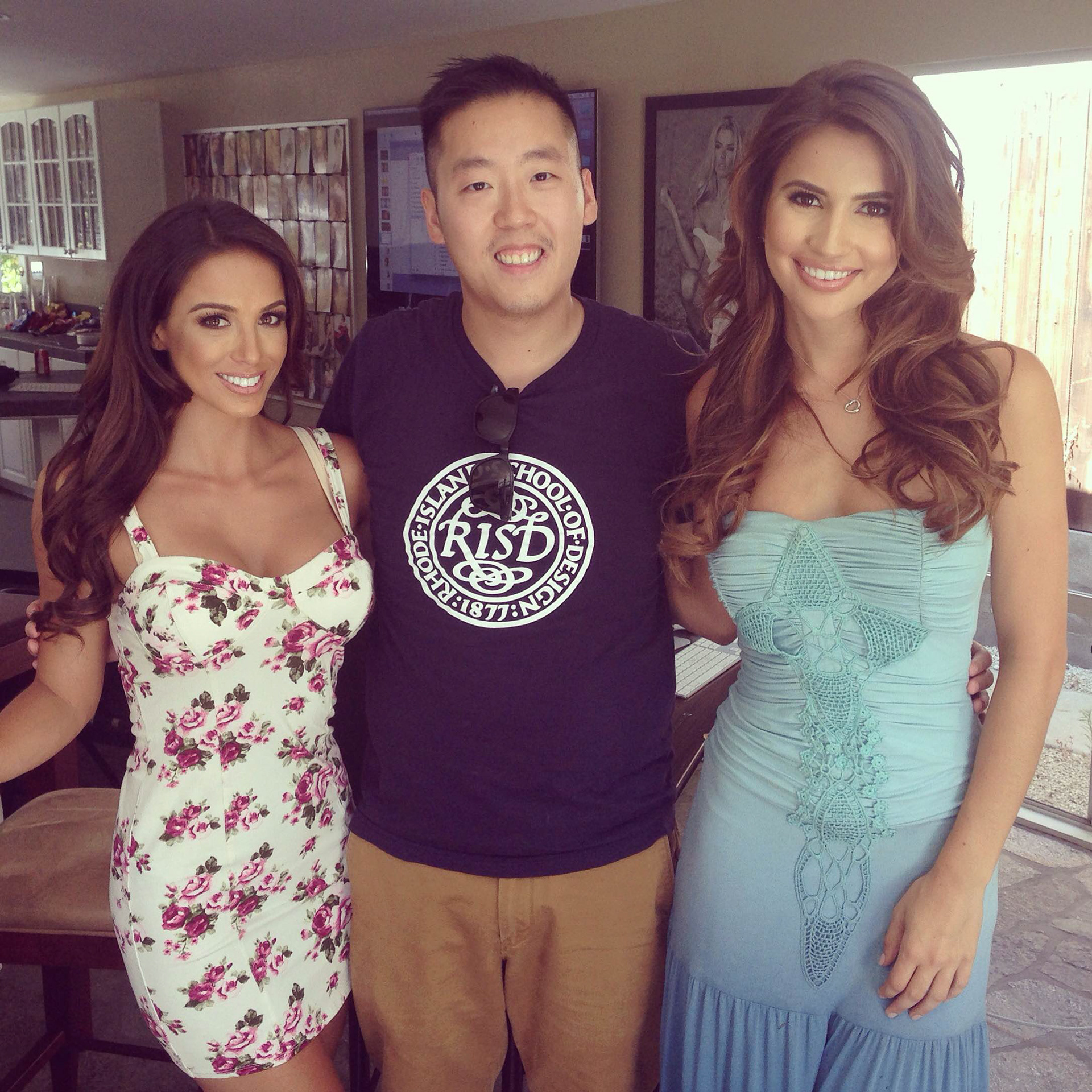 Ryan Astamendi's photography course. (Melissa, Pete, Andrea)