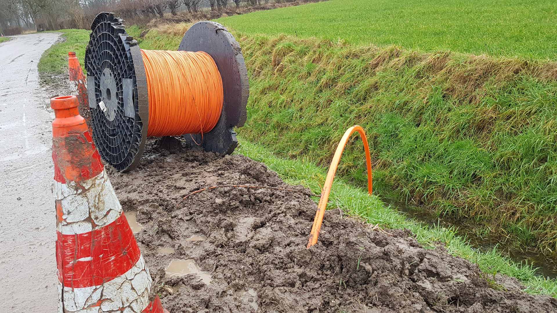 Fiber in the mud