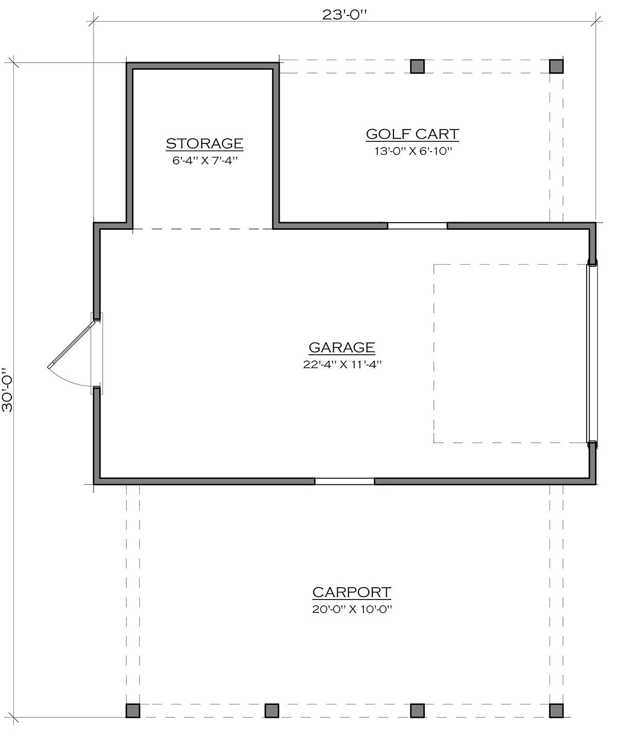 LiveWell Home Design Outbuilding 637 sq ft