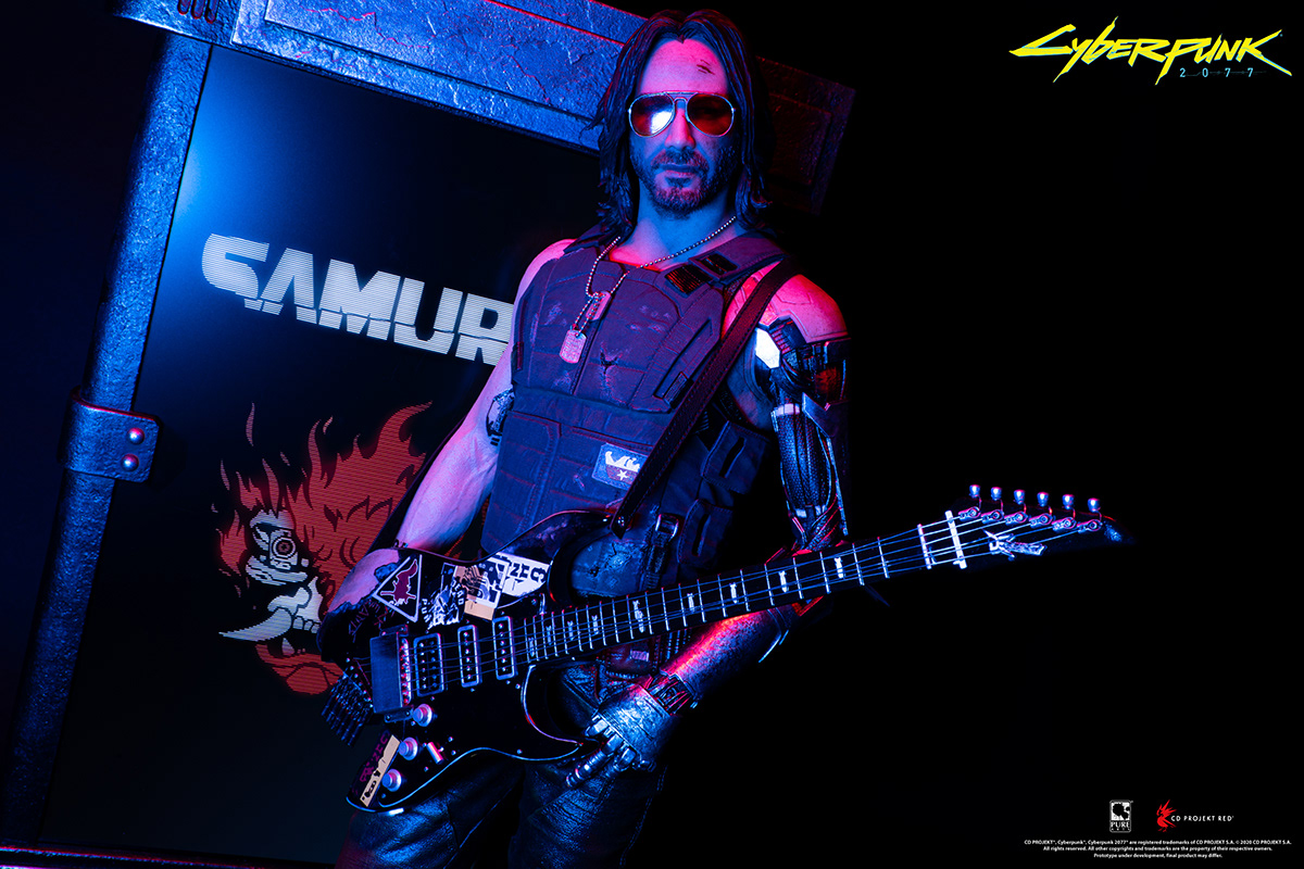 PUREARTS - Cyberpunk 2077 Johnny Silverhand 1/4