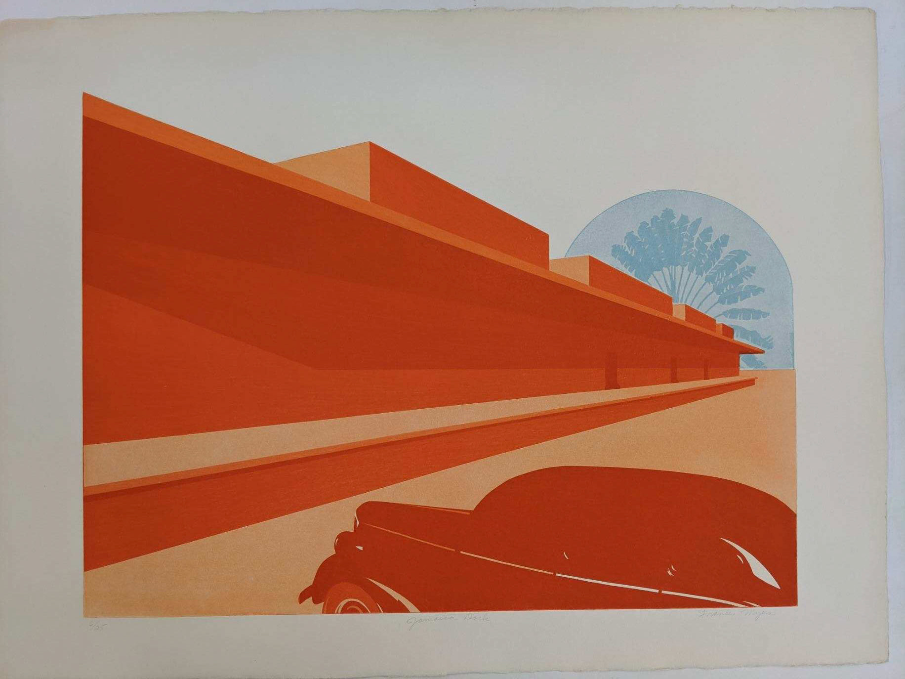 Jamaica Dock - 24" x 18" 