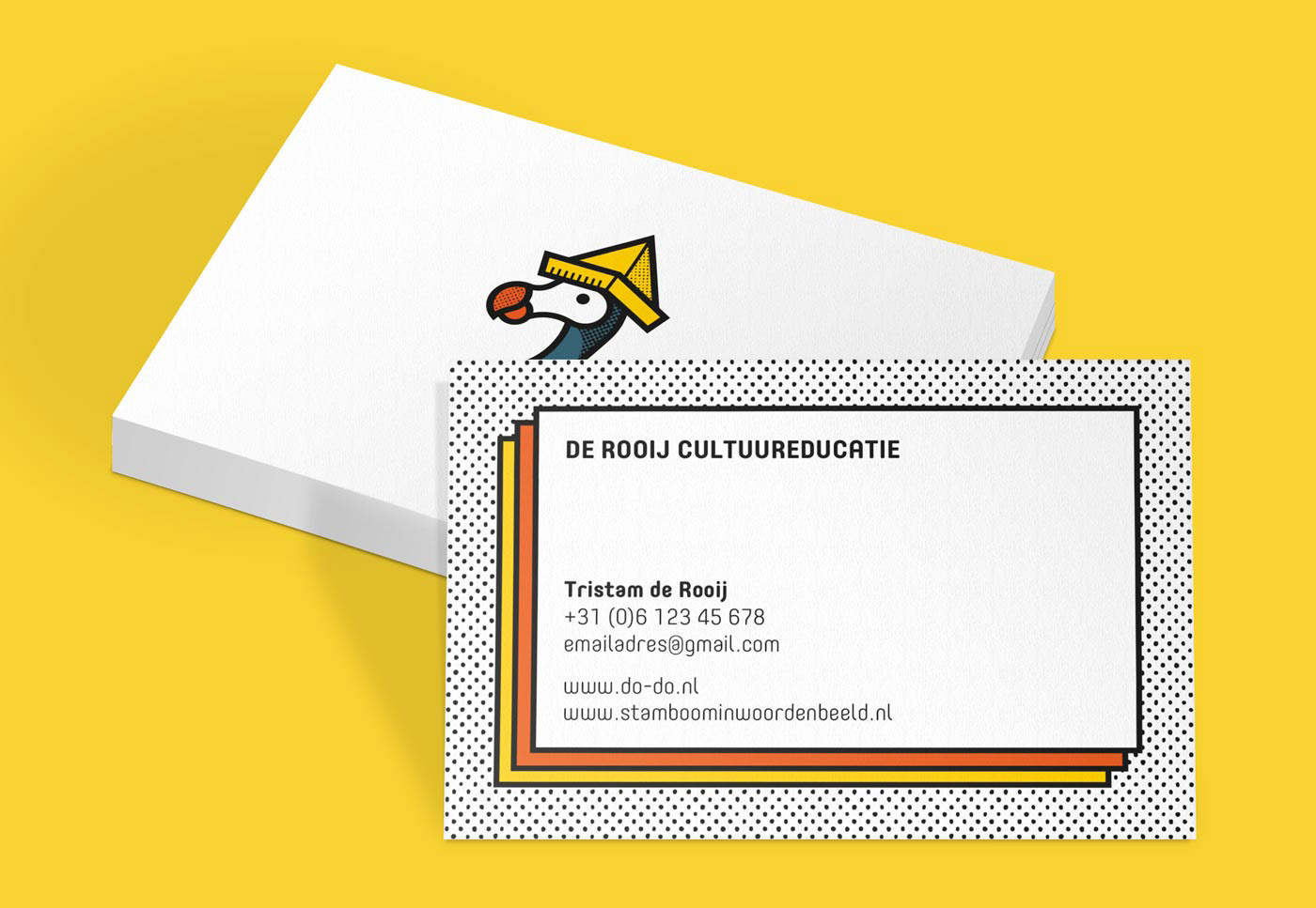 Do-Do ontwerp visitekaartjes - Elke Uijtewaal