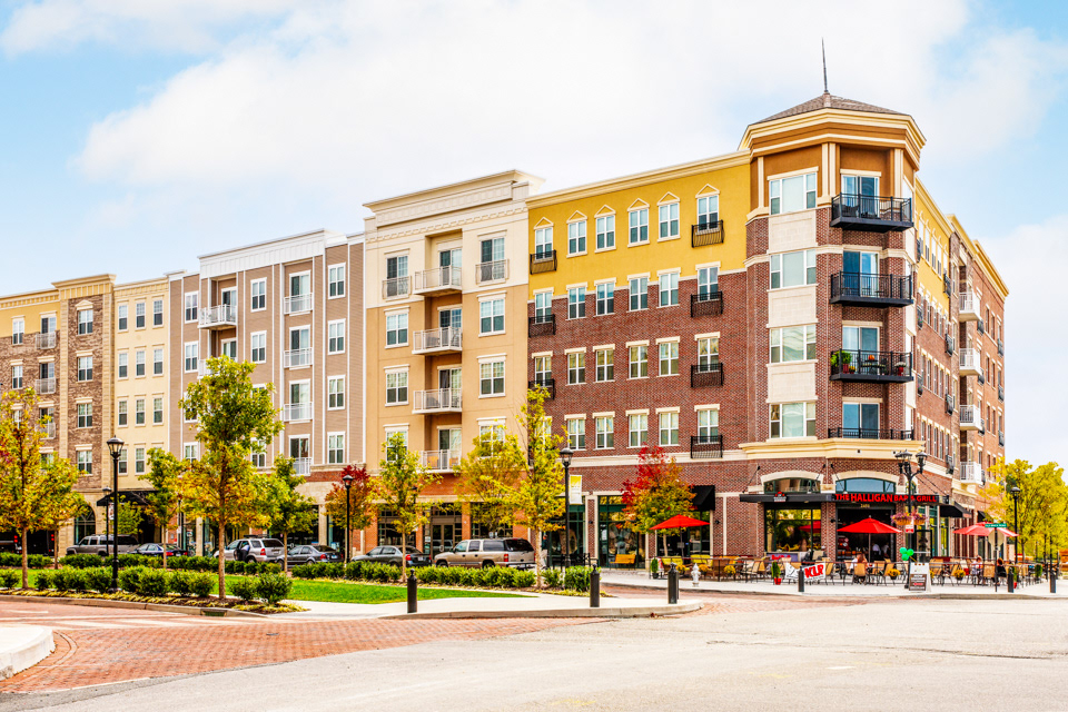 Flats at West Broad Village
