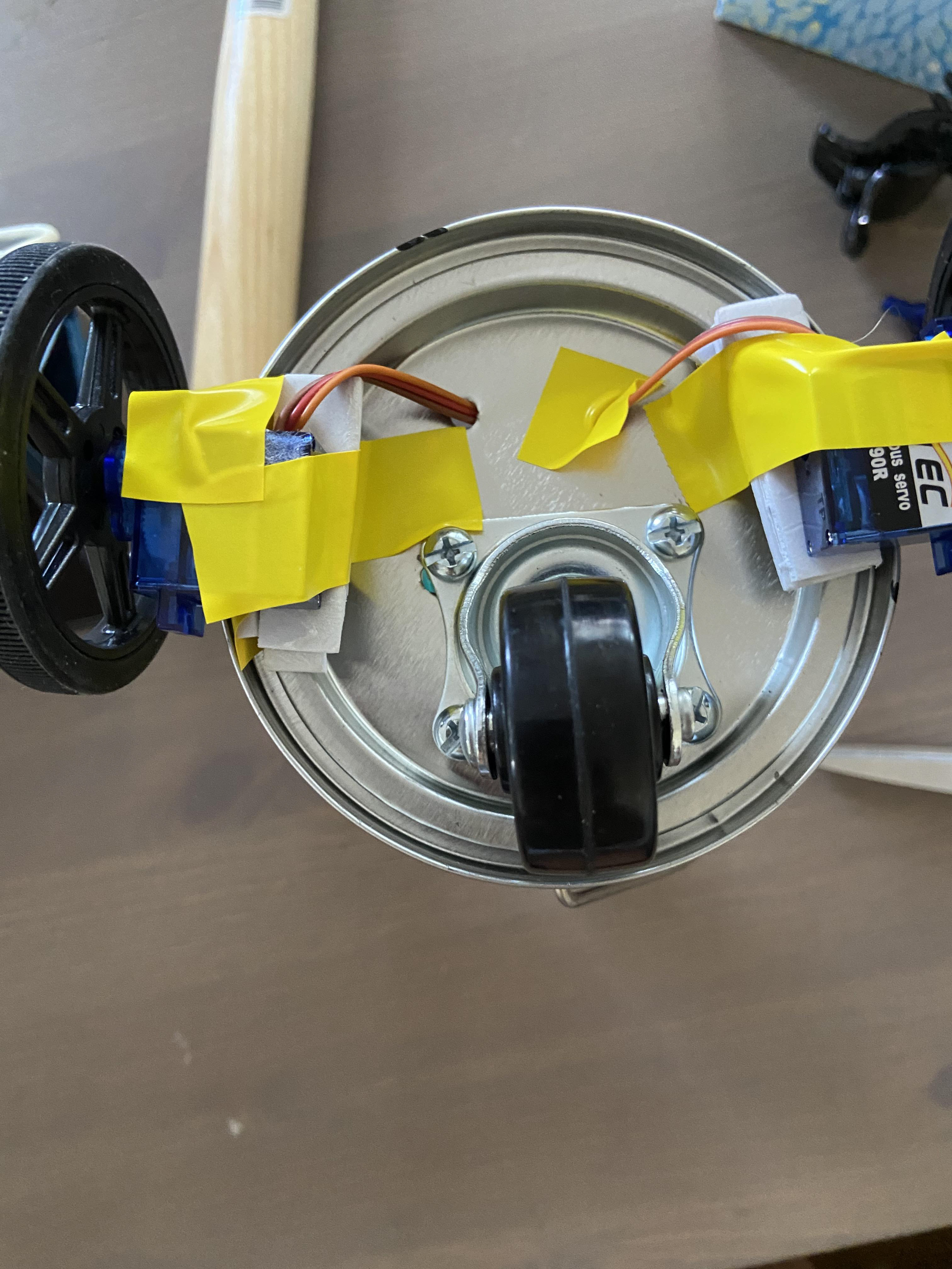 I thought the swivel wheel (suggested in the Helen Leigh's unicorn tutorial) was creating problems with balance as it was off to one side.