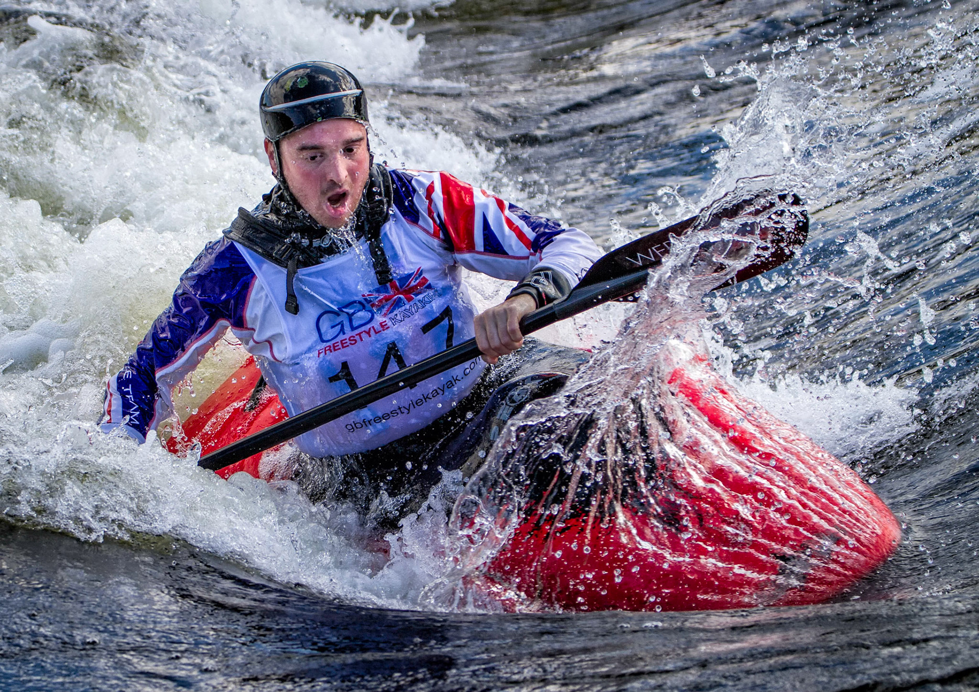 White Water Kayaker