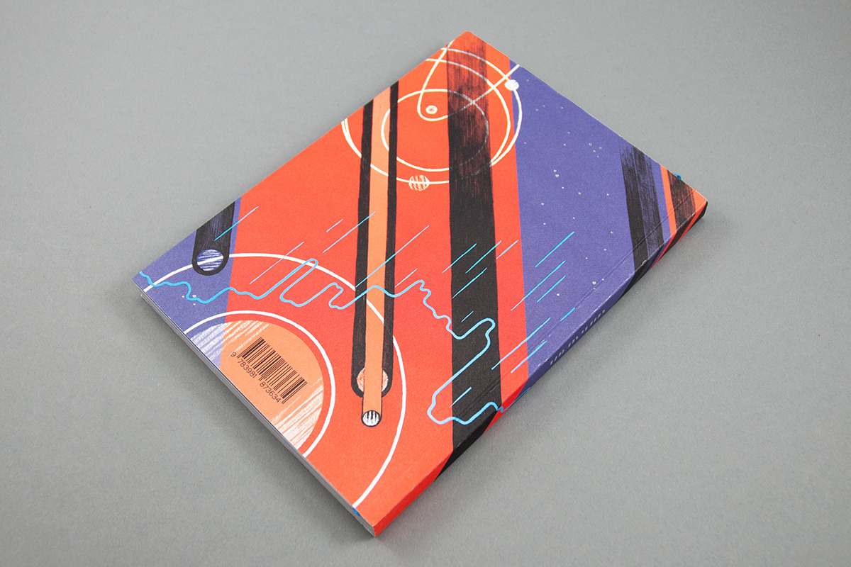 Backside of illustrated pocket calendar 2020 by Drei Grad Verlag, Hamburg
