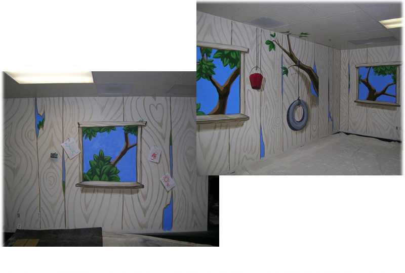 Party Room Mural