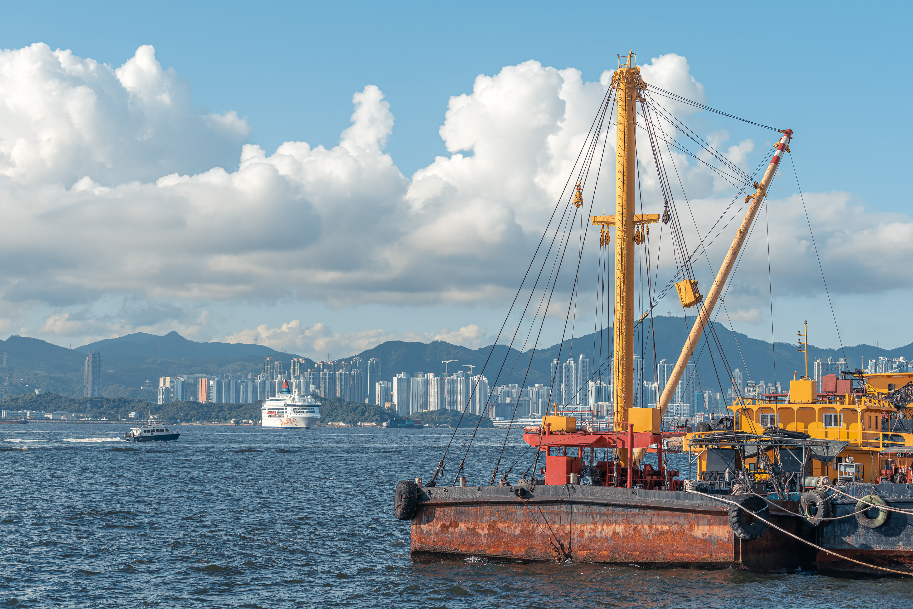 Skyline at Sai Wan, Hong Kong