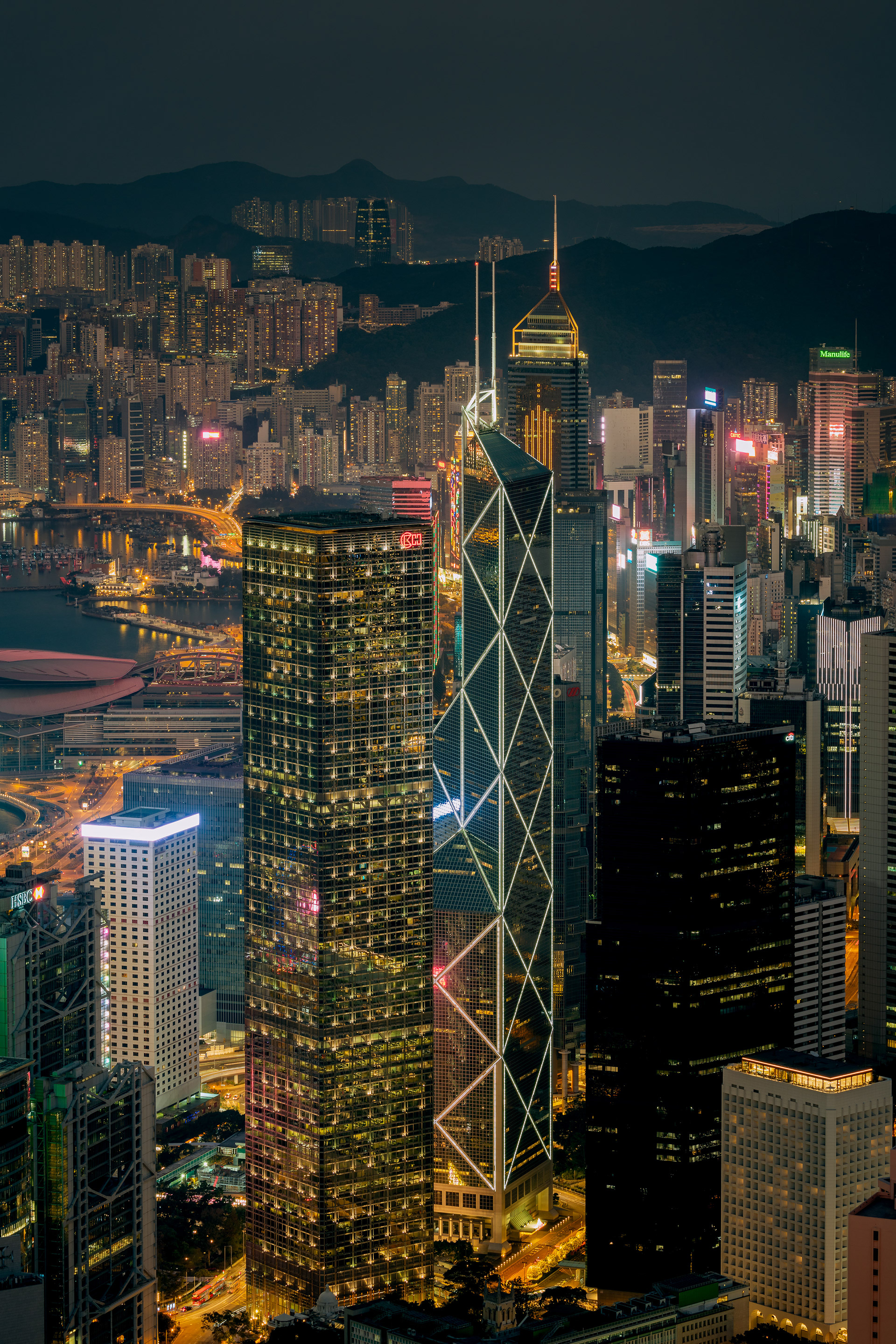 Highrise at Central, Hong Kong