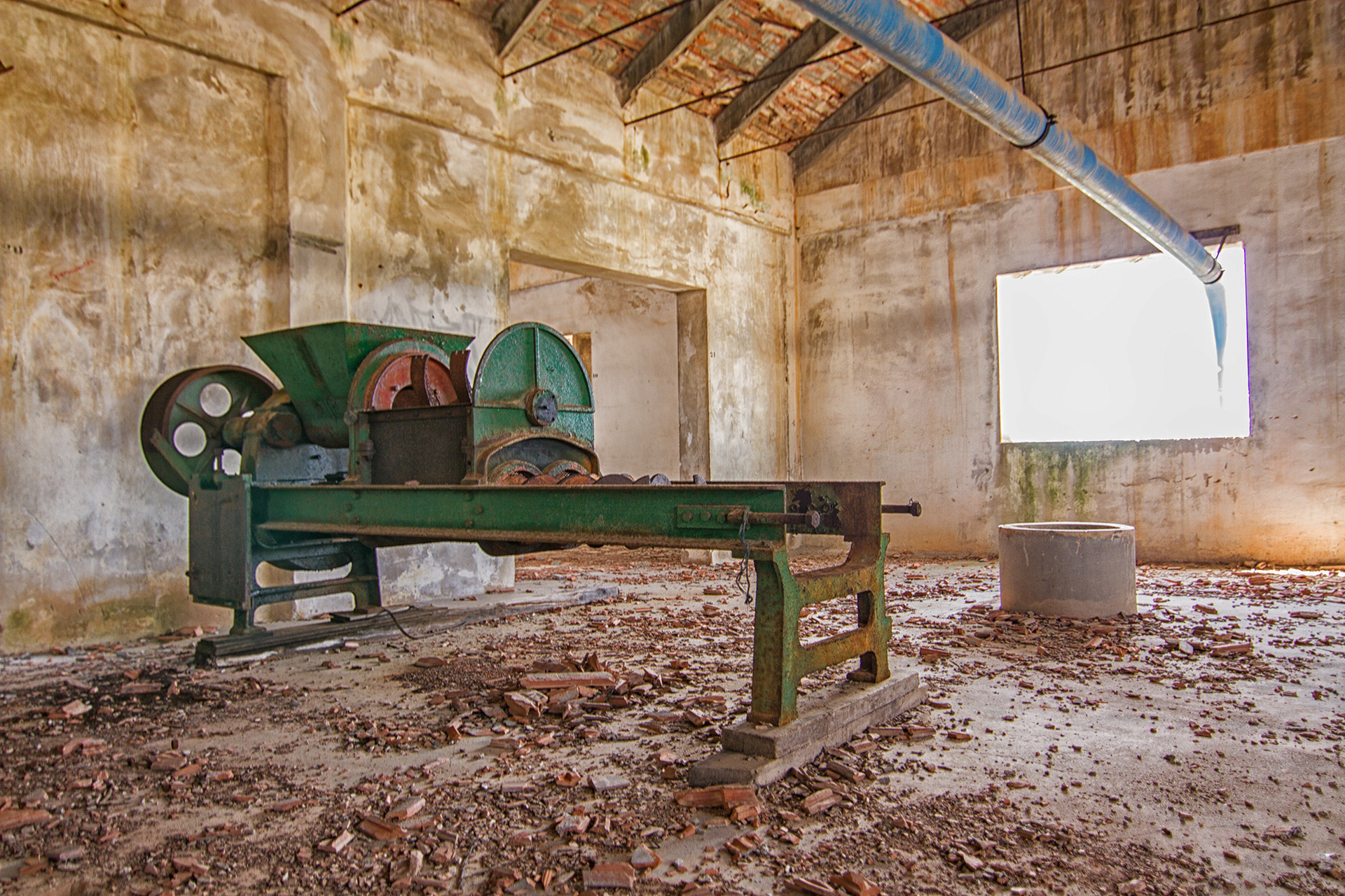 verlassene Bodega Spanien, Lost Places, Fotobagaluten