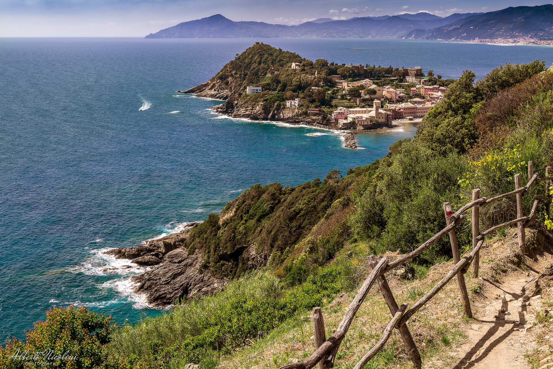 Sestri Levante dalla Mandrella