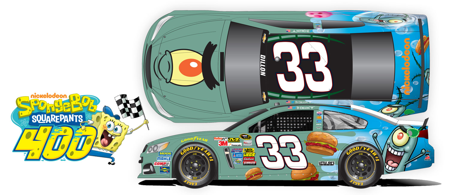 Anthony Petrie - SpongeBob Squarepants NASCAR 400 Style Guide