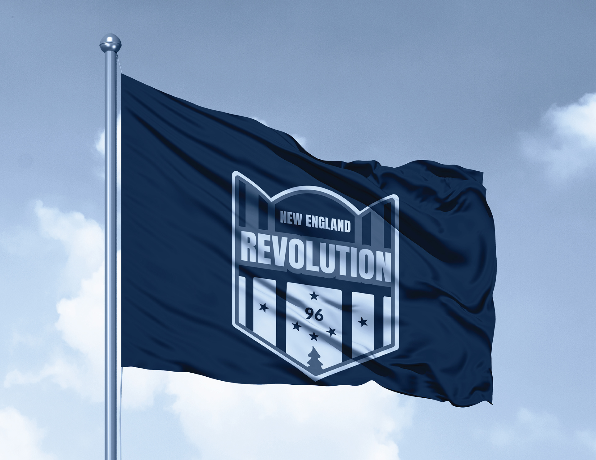 Gamez Designs - New England Revolution Rebrand Concept