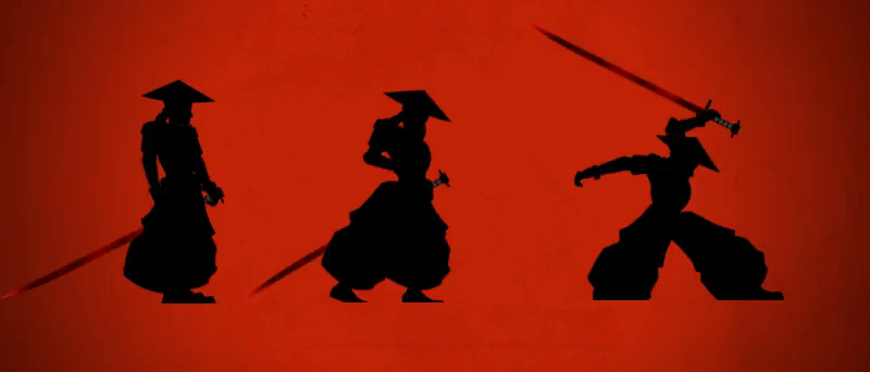 Main character's animations