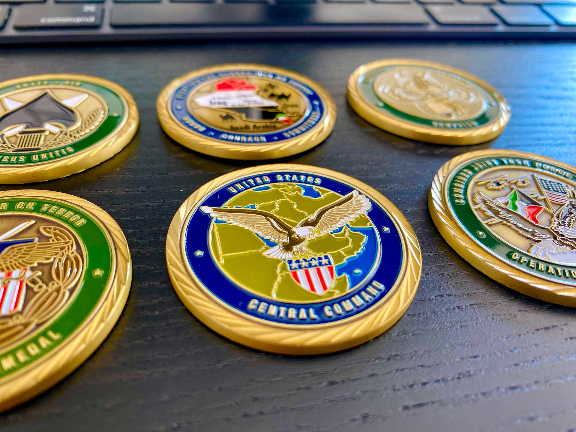 Tamas Kerekes - Us Army - Deployment Coins