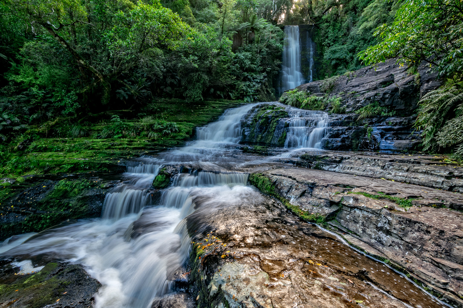 Upper Falls, McLean Falls - Catlins, Otago