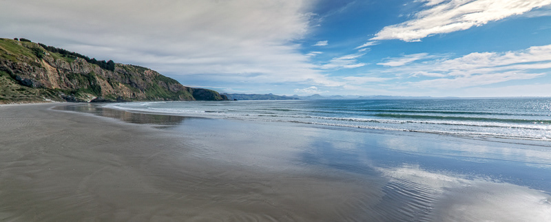 Cliffs at Aramoana Beach, Dunedin - Otago