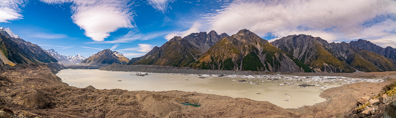 Icebergs on Tasman Lake - Aoraki (Mount Cook) - Canterbury