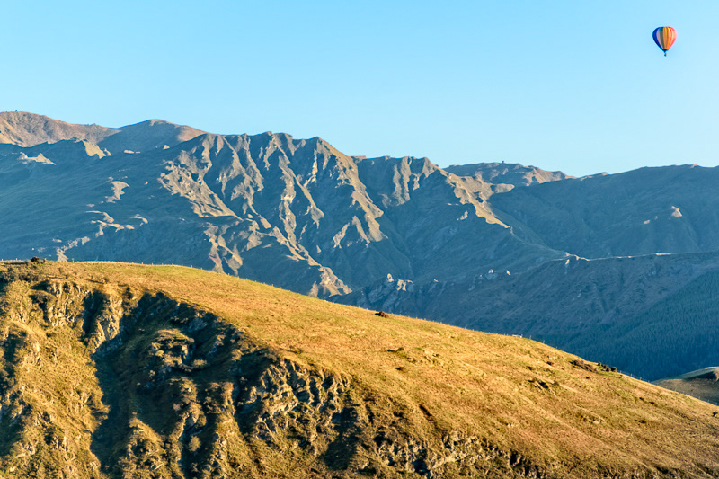 Balloon over Lake Hayes, Queenstown - Otago