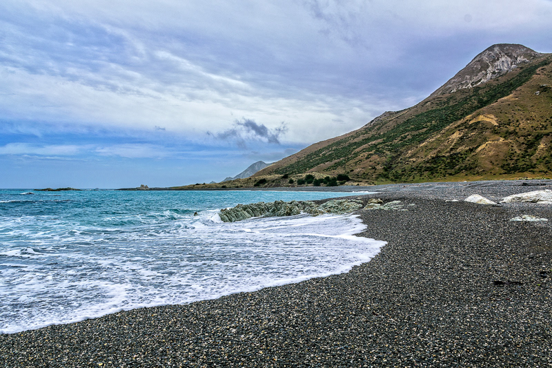 Beach near Kaikoura - North Canterbury