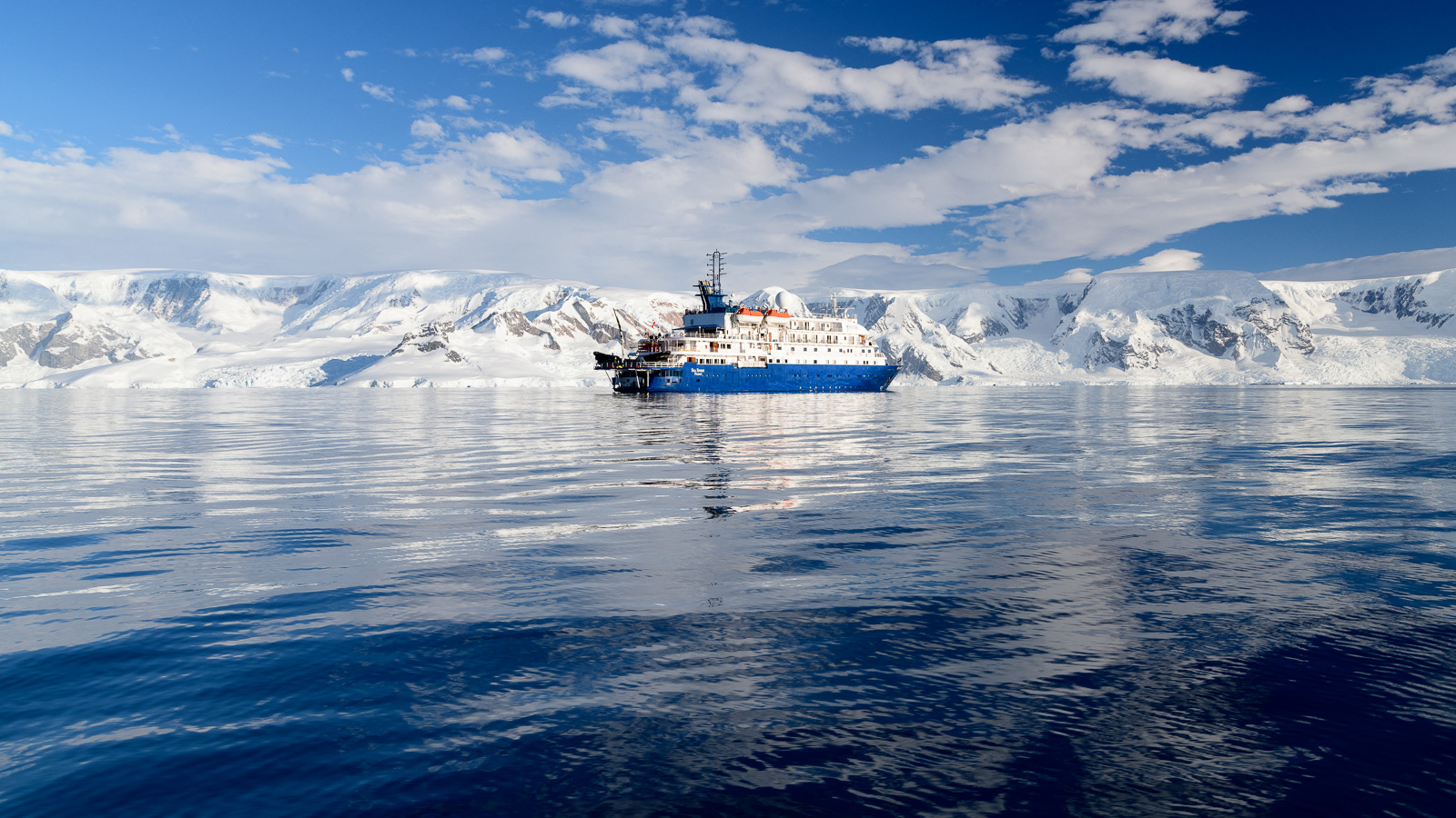 At anchor - Portal Point