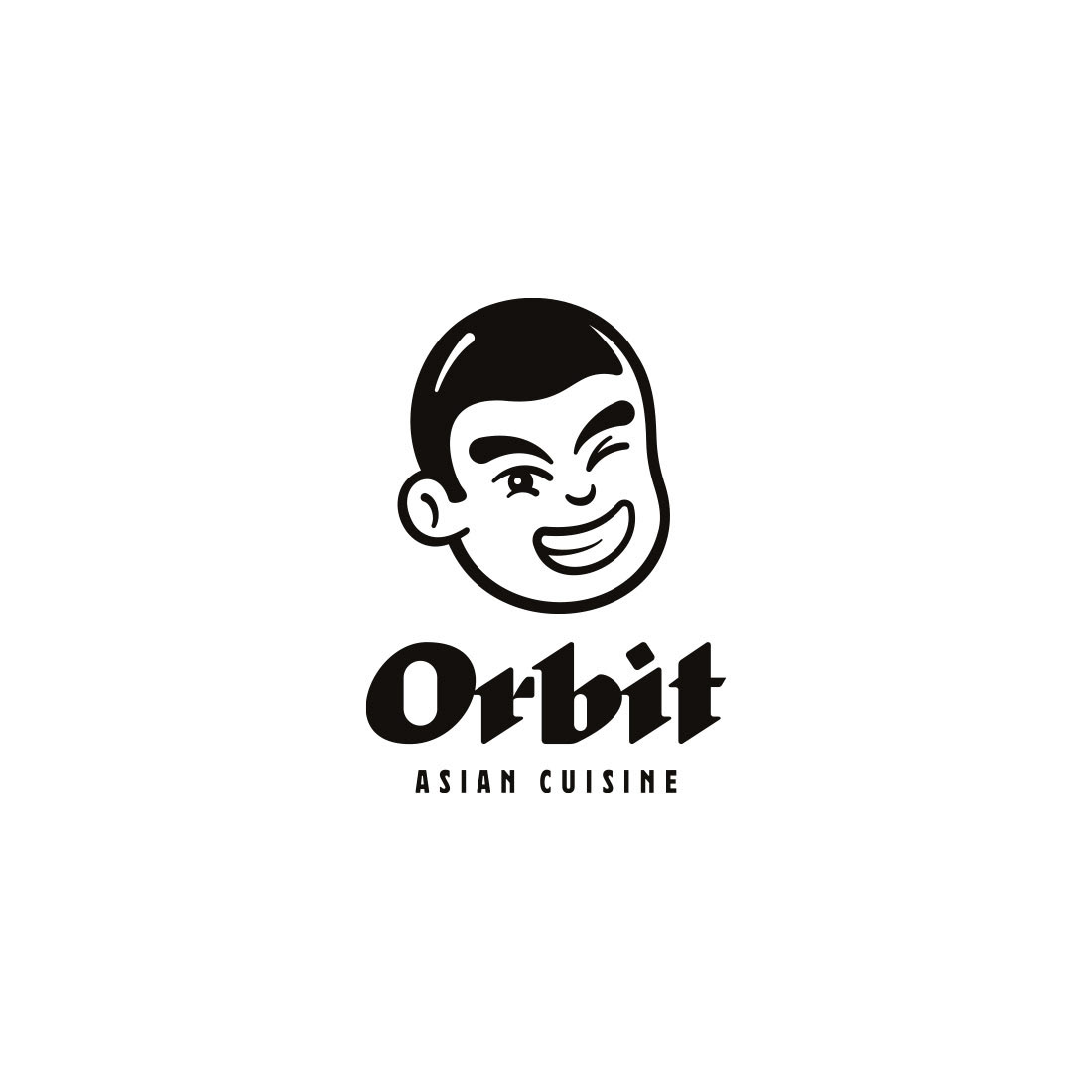 Restaurant Orbit Amsterdam Logo Design by Jeffrey Dirkse