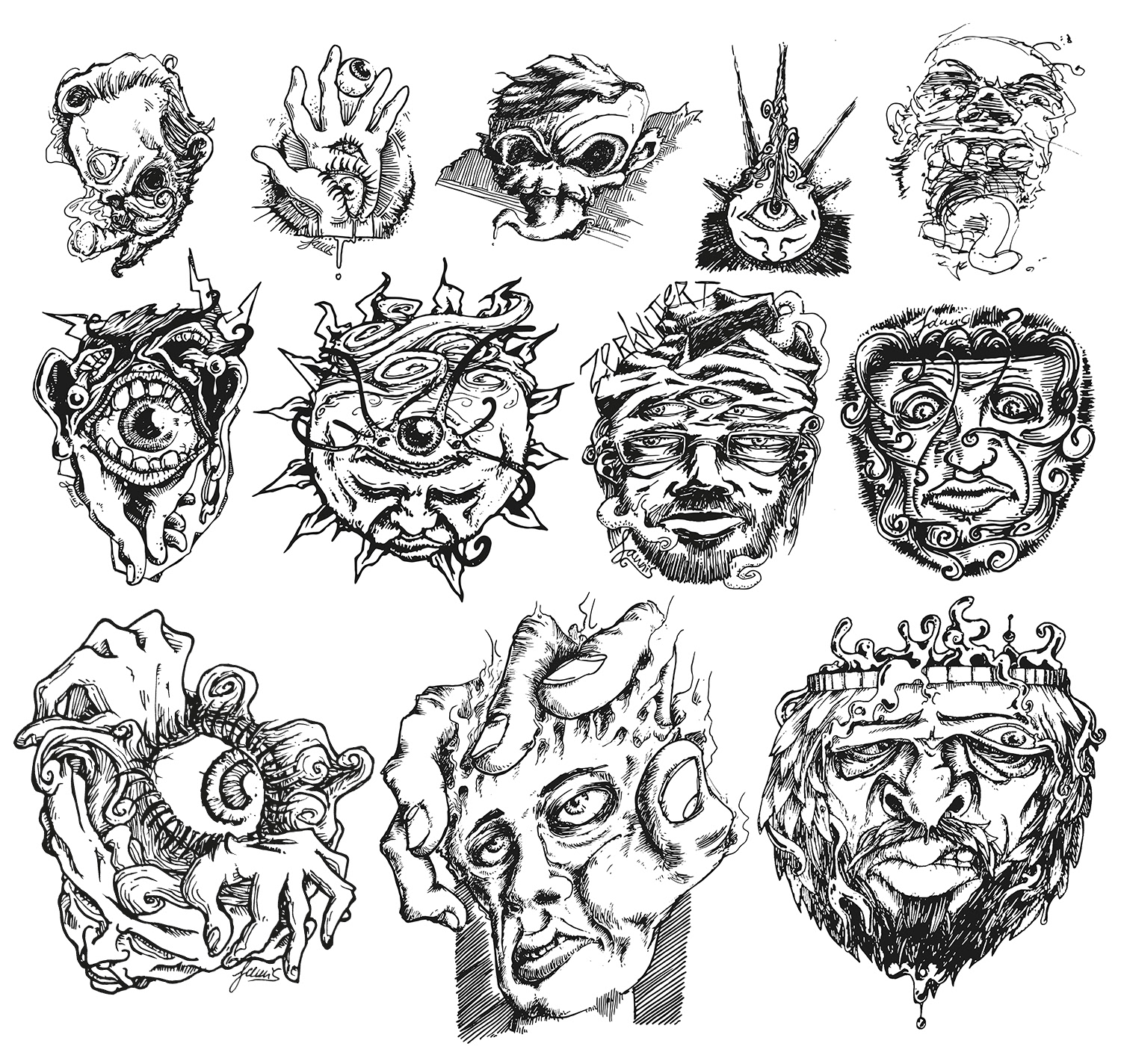 Sketchbook doodles