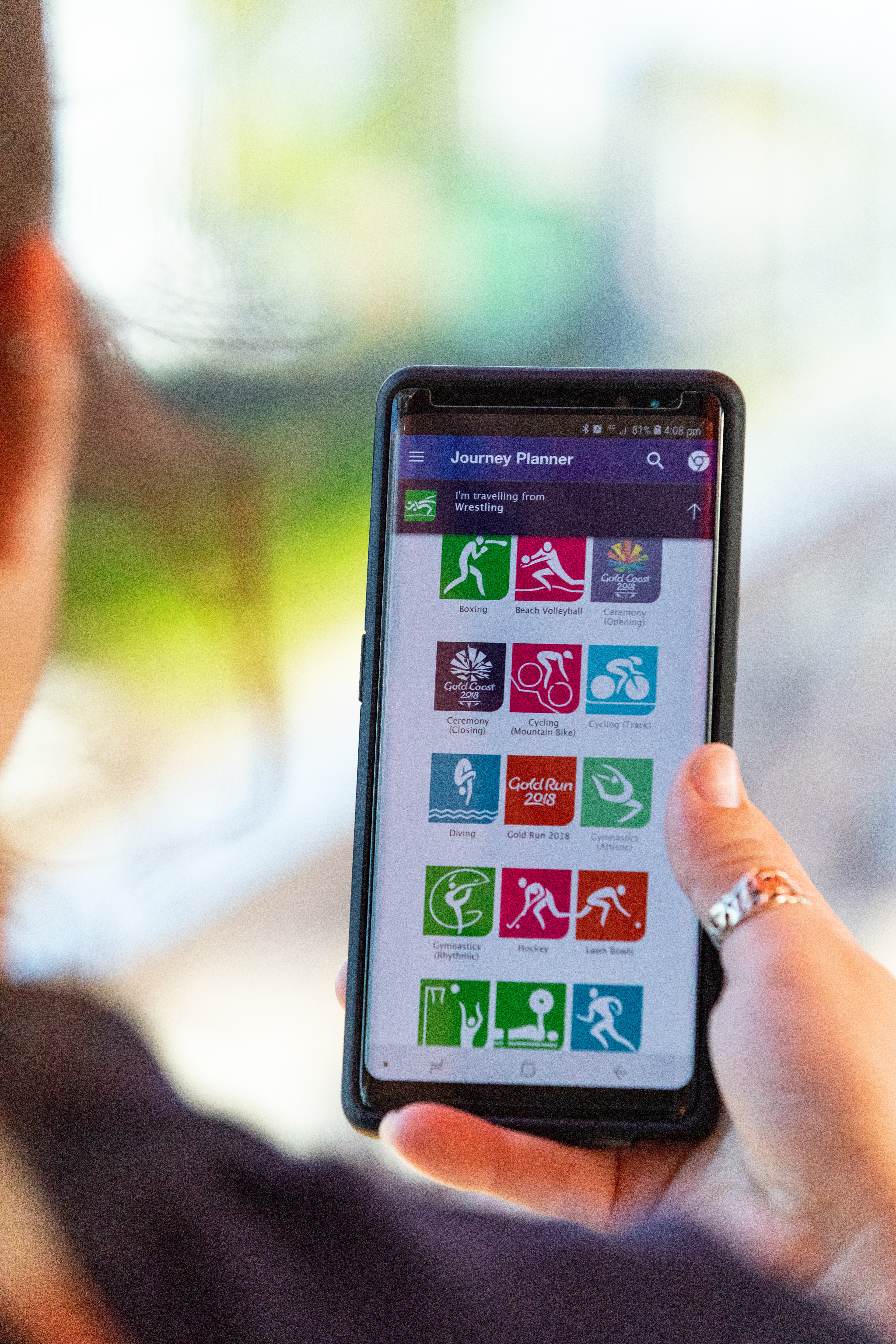 Commonwealth Games Journey Planner