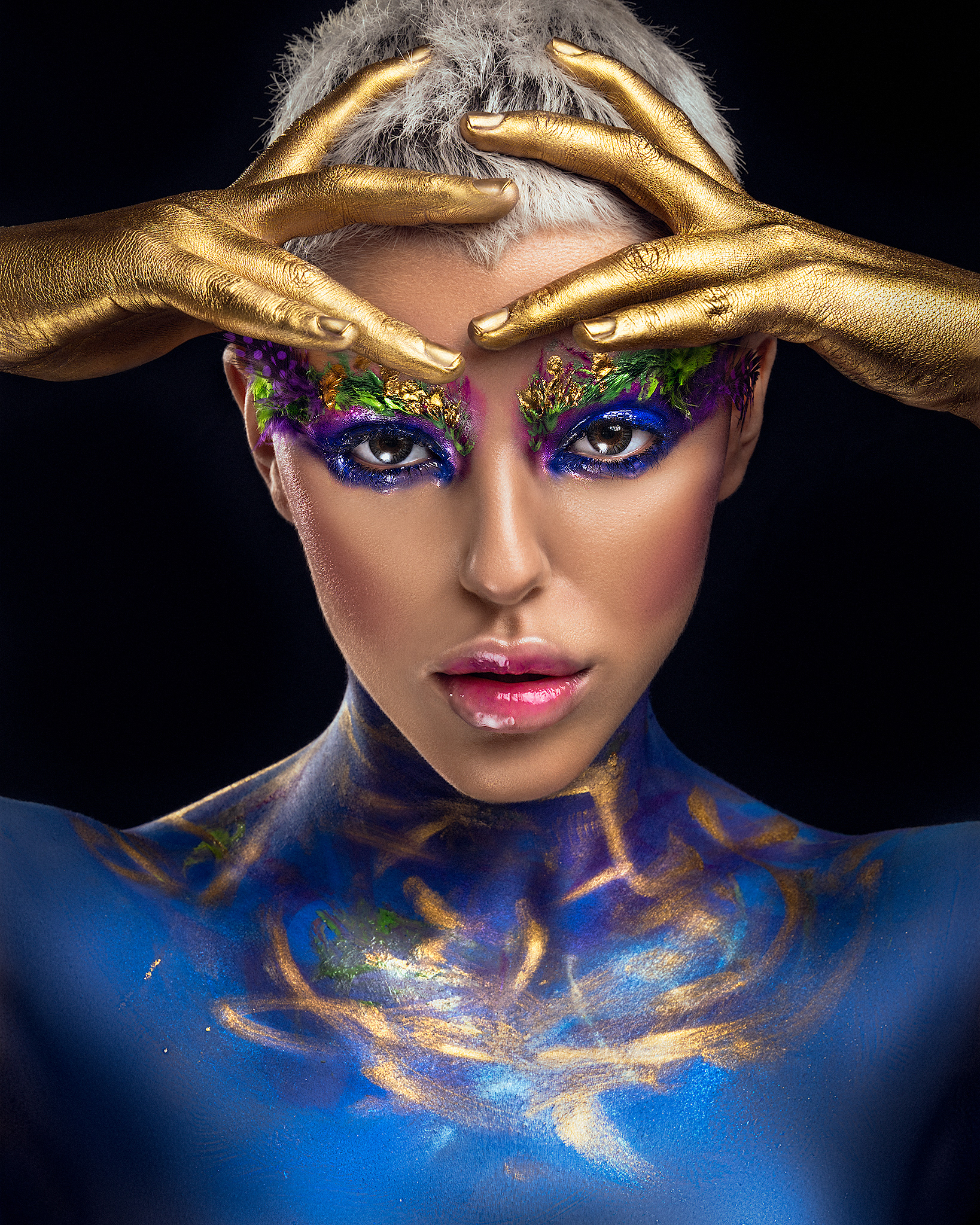 MODEL: Carolina Gallegos Esposito; MUA: Rocío Jiménez Mejías