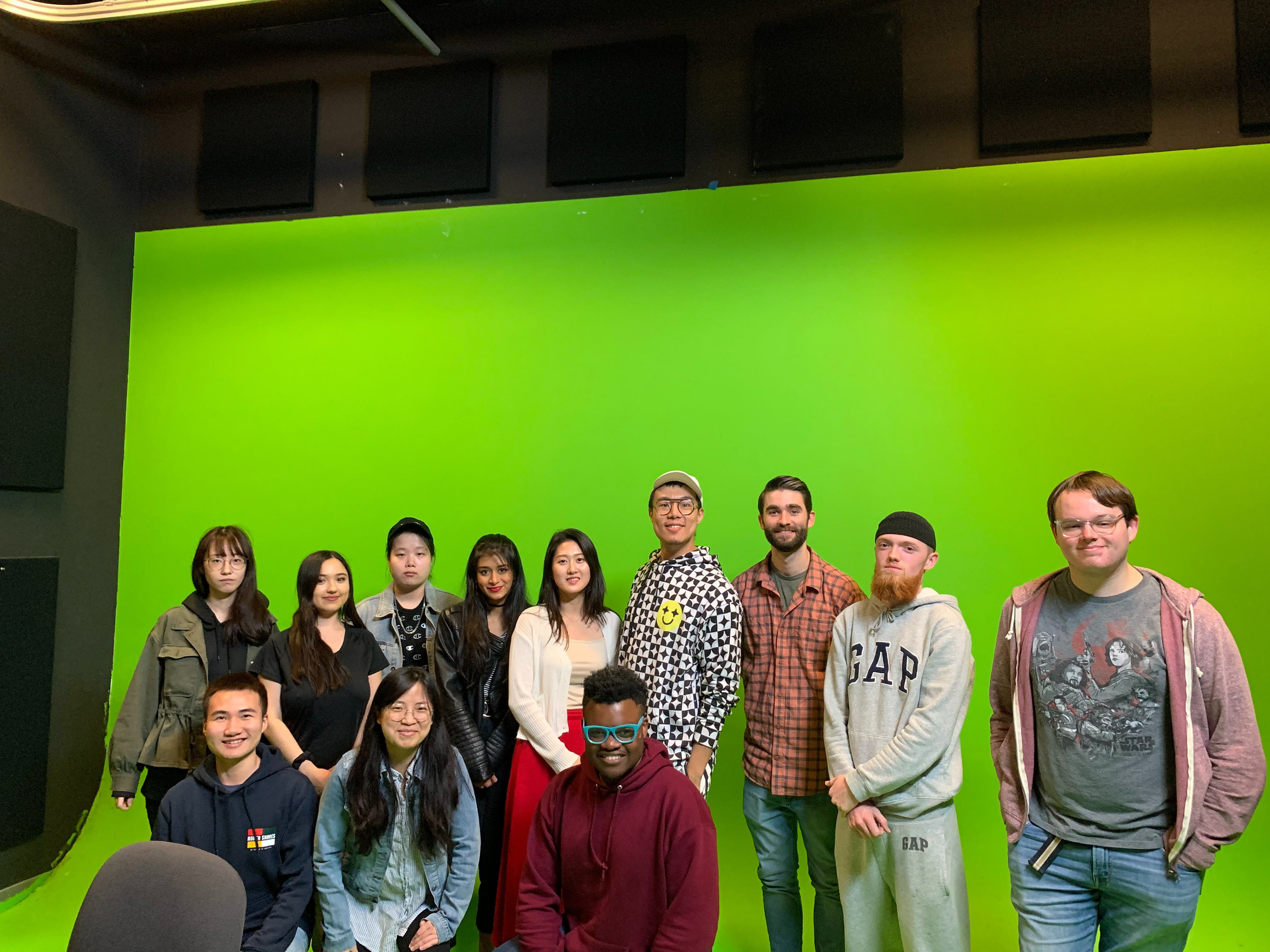 Team Salad with visiting designer Zipeng Zhu