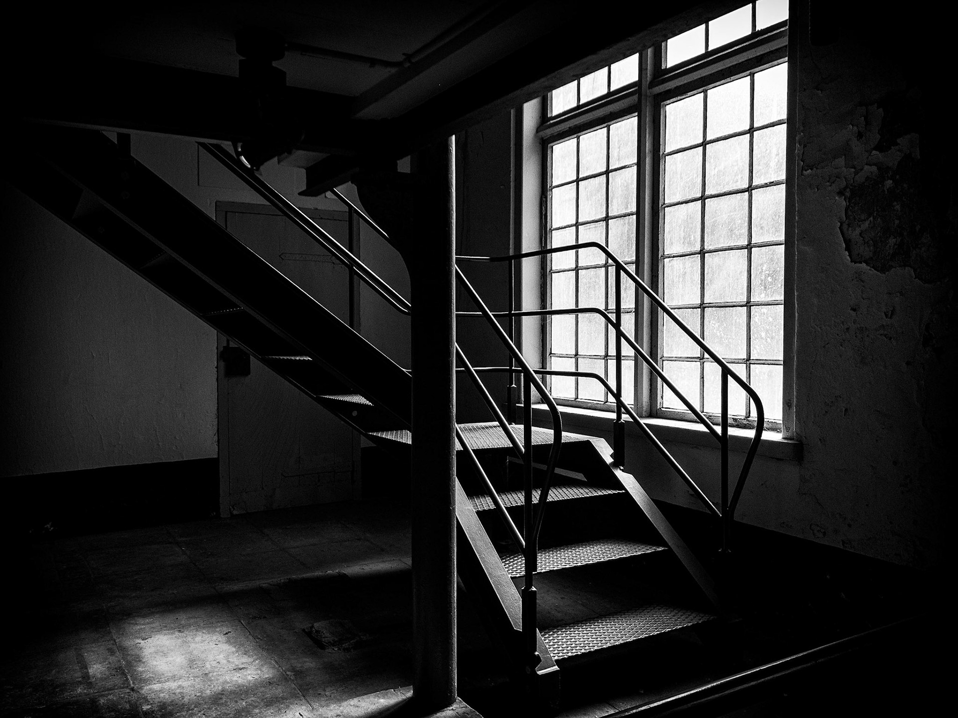 Stair at the Carlsberg Bewery in Copenhagen Denmark