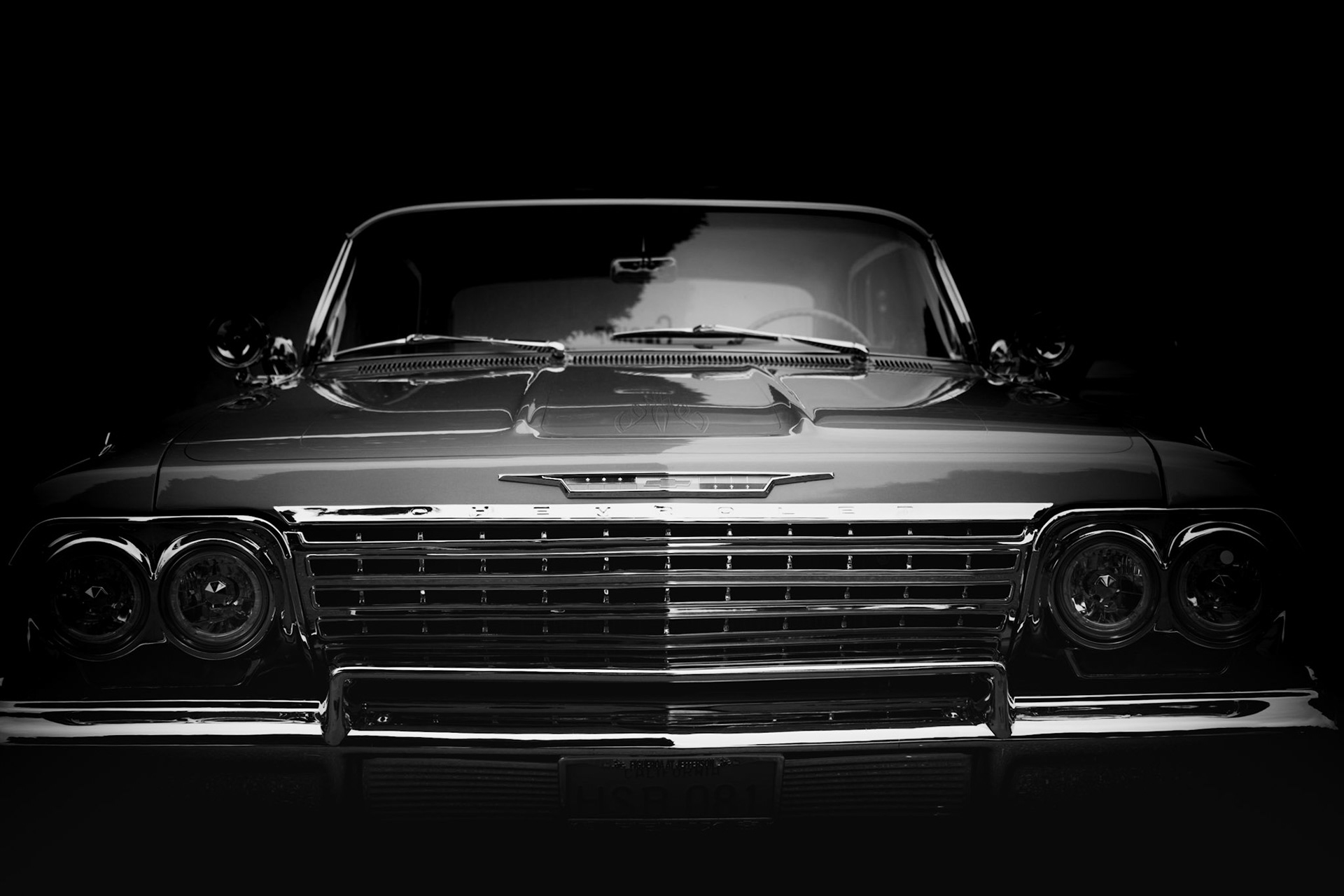 Val Cortez Photography - Car Show in Black n White